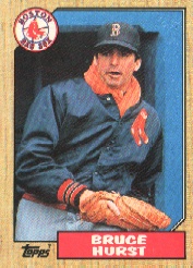 1987 Topps Baseball Cards      705     Bruce Hurst